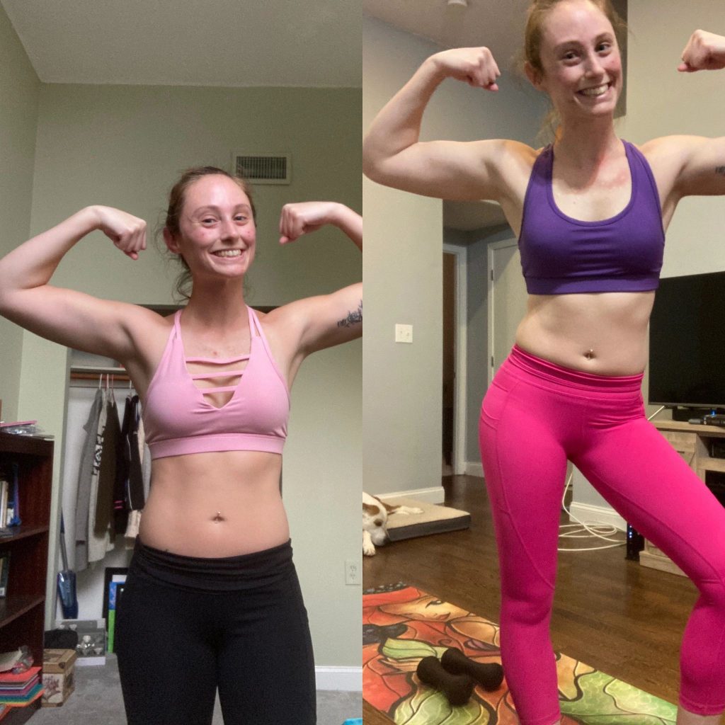 Did anyone look similar to me now and manage to lose the pouch? *more in  comments* : r/PetiteFitness