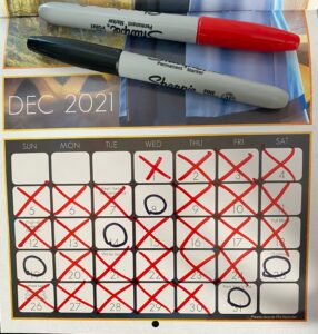 Improve Fitness Consistency Calendar