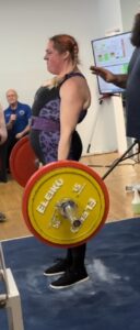 Successful Deadlift One Rep Max at Competition